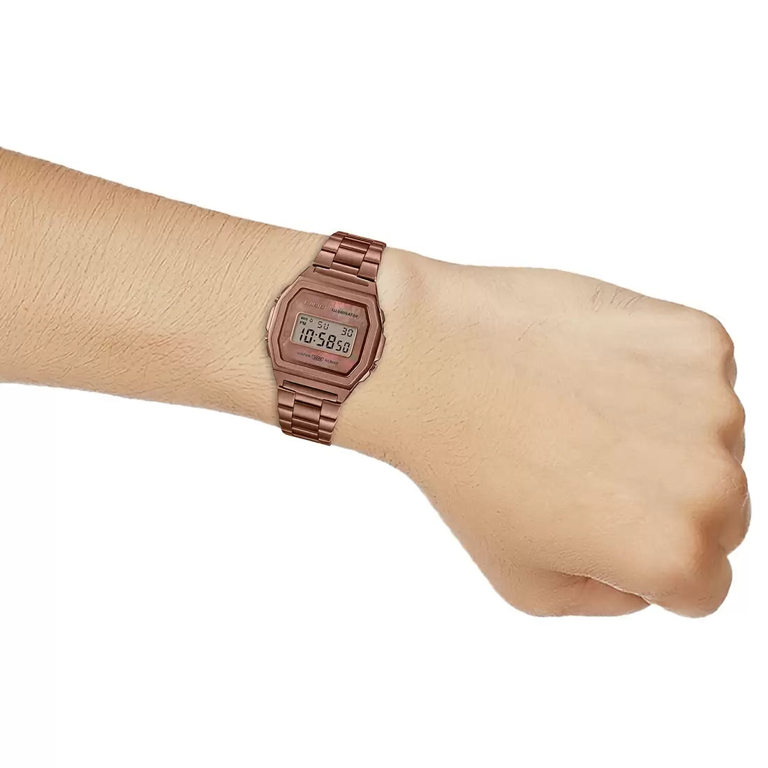 Casio VINTAGE COLLECTION A1000RG-5EF - D197 Rose Gold Digital - Unisex Watch