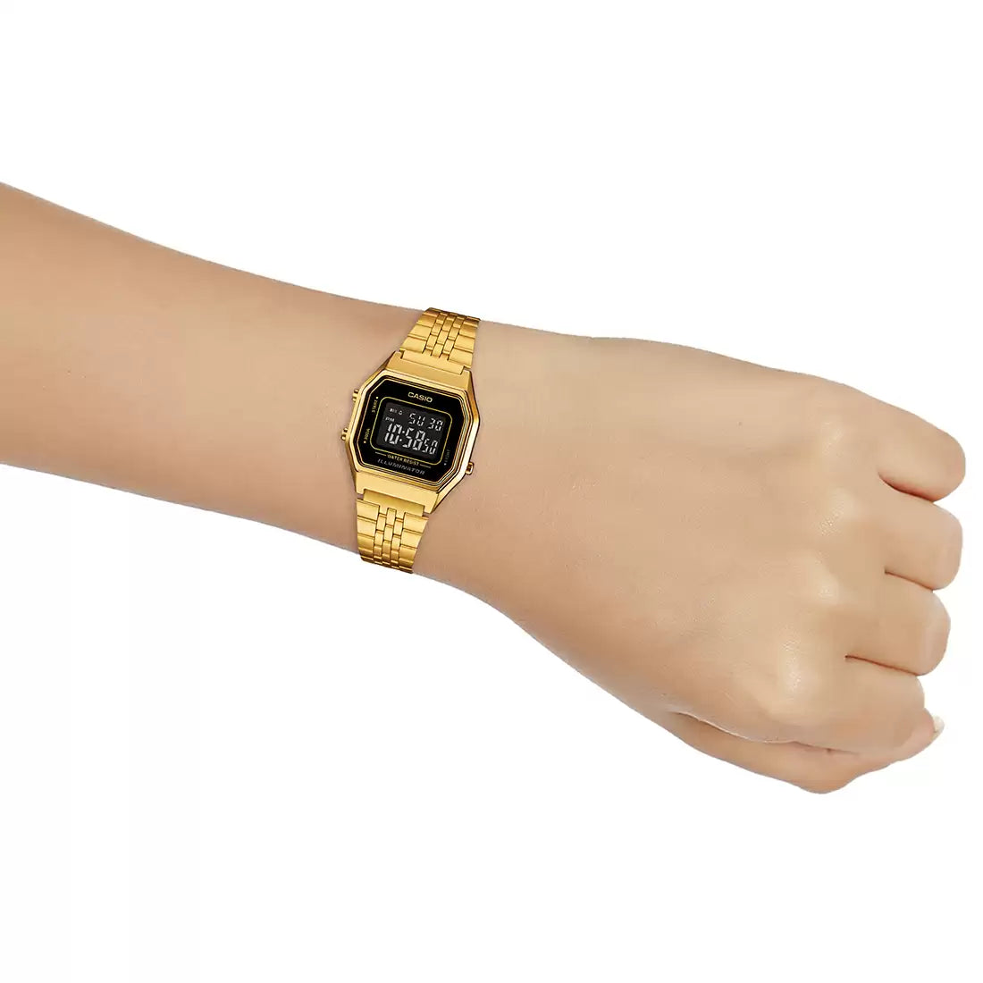 Casio VINTAGE COLLECTION LA680WGA-1BDF - D205 Gold Digital - Women's Watch