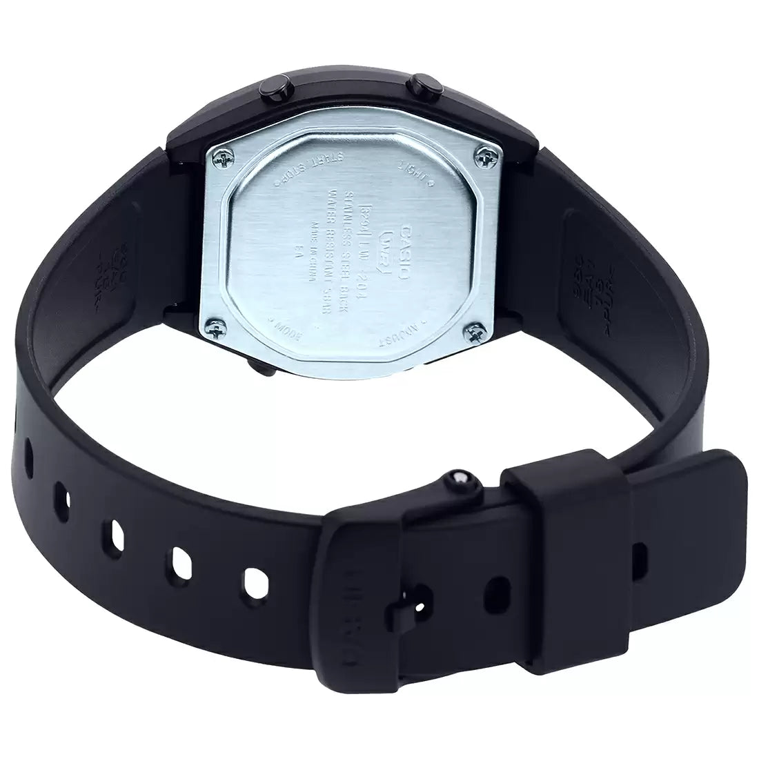 Casio D215 VINTAGE COLLECTION LW-204-1BDF Black Digital Watch