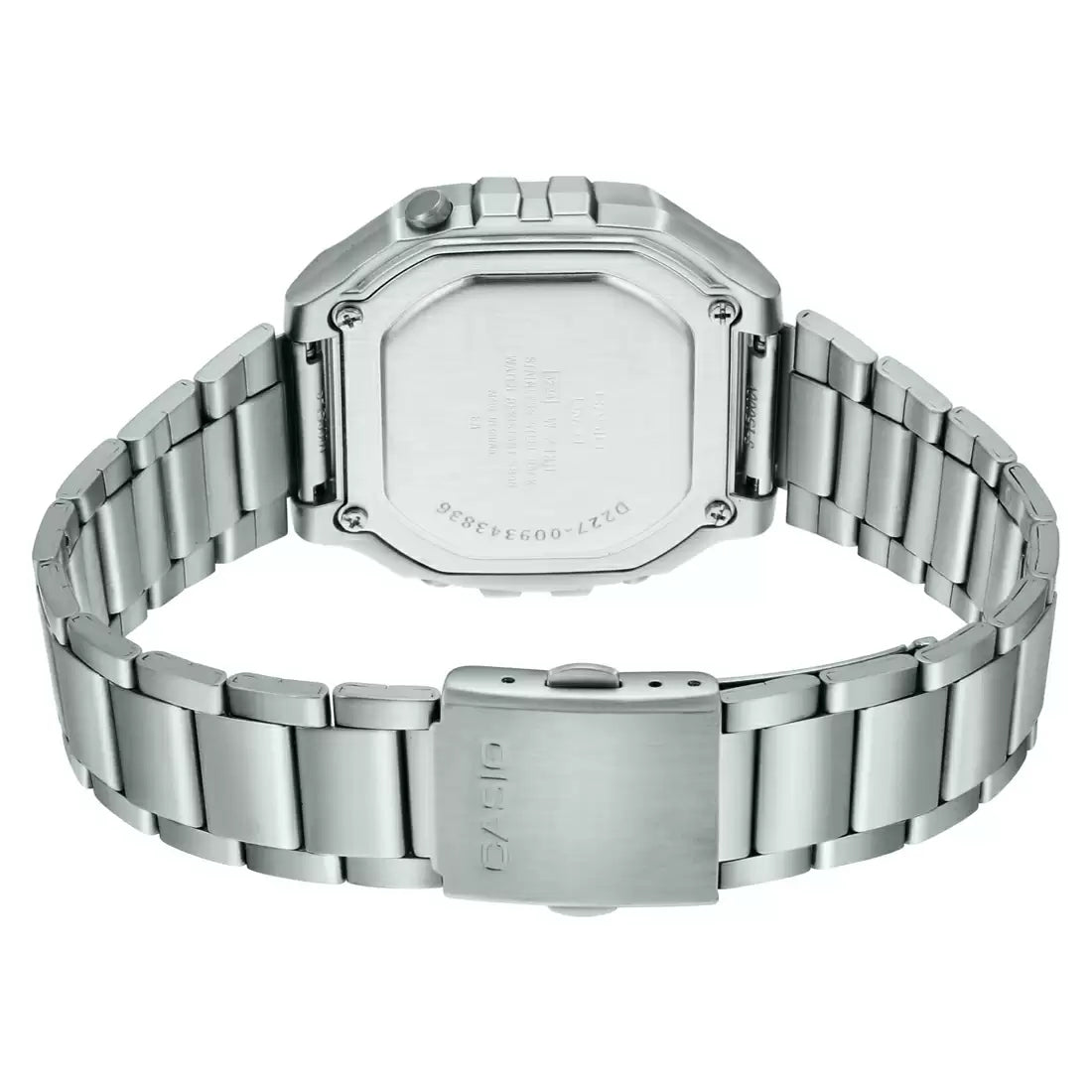 Casio YOUTH W-218HD-1AVDF - D227 Silver Digital - Unisex Watch