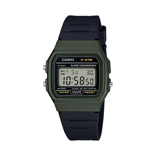 CASIO YOUTH F-91WM-3ADF Digital Unisex Watch - D248