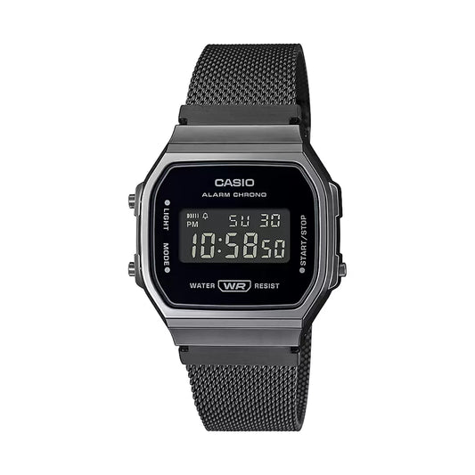 Casio VINTAGE COLLECTION A168WEMB-1BDF - D259 Grey Digital - Unisex Watch