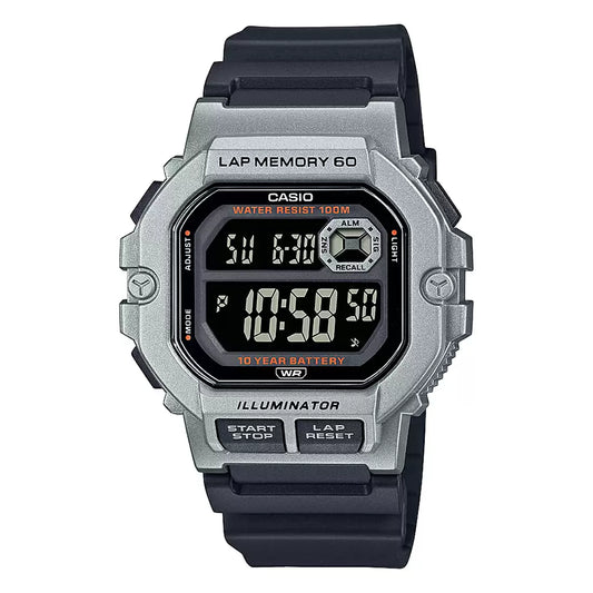 Casio YOUTH WS-1400H-1BVDF - D270 Black Youth - Digital Watch