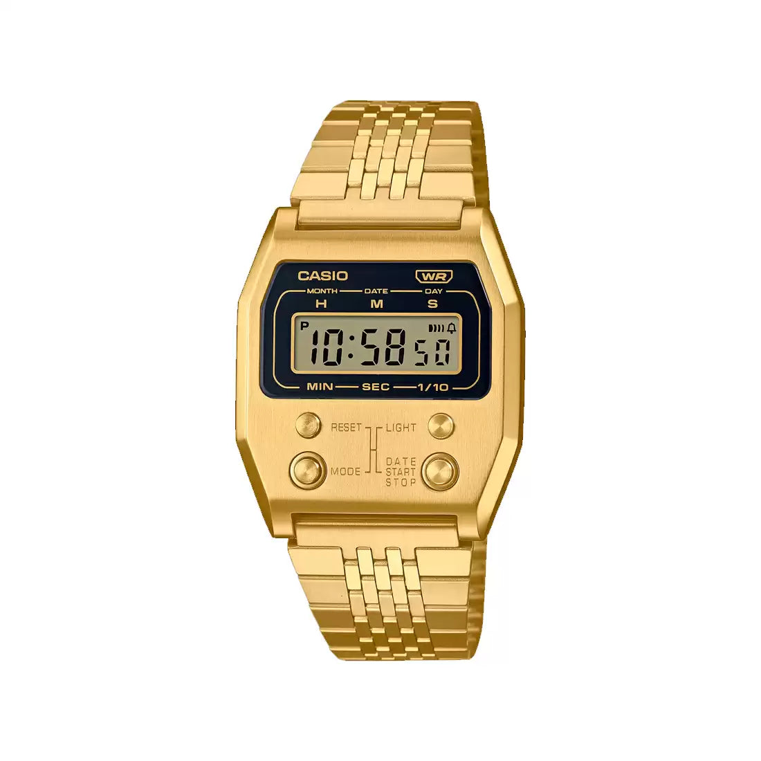 Casio VINTAGE COLLECTION A1100G-5DF - D327 Gold Vintage Unisex Watch