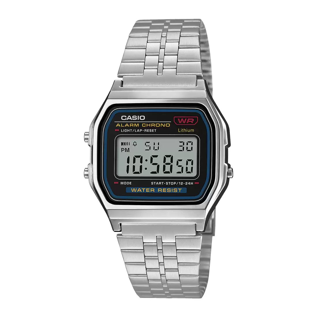 Casio VINTAGE COLLECTION A159WA-N1DF - D338 Silver Digital Watch Unisex