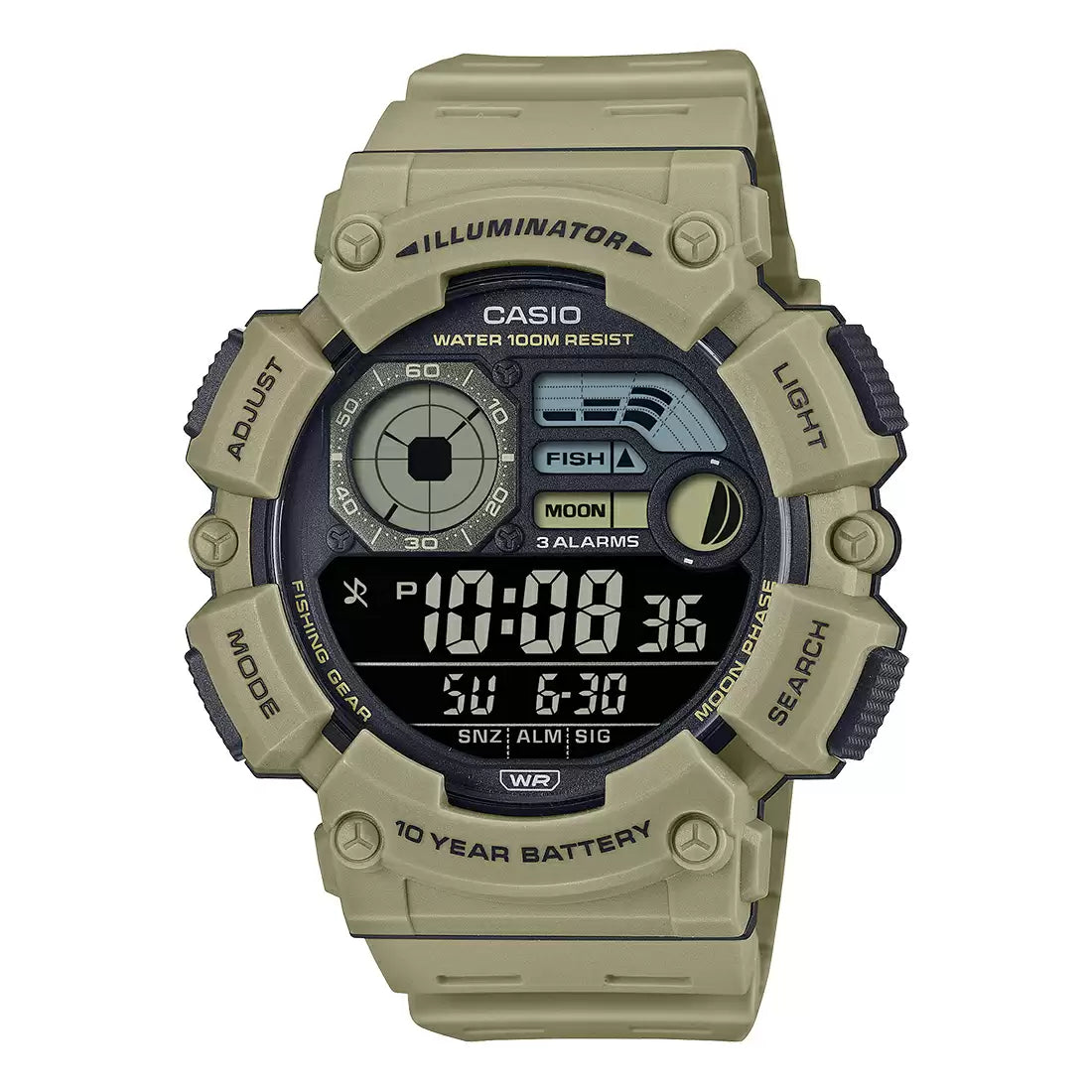 Casio D351 YOUTH WS-1500H-5BVDF Digital Watch