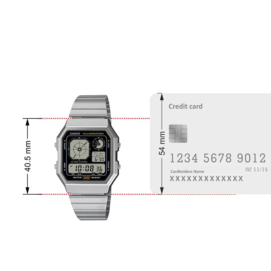 Casio VINTAGE COLLECTION A130WE-1ADF - D388 Digital Watch