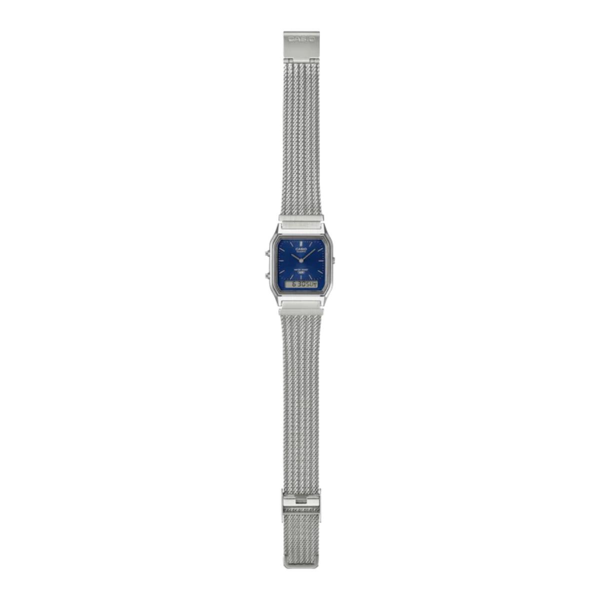 Casio Vintage AQ-230EM-2A Analog-Digital Unisex Watch D417