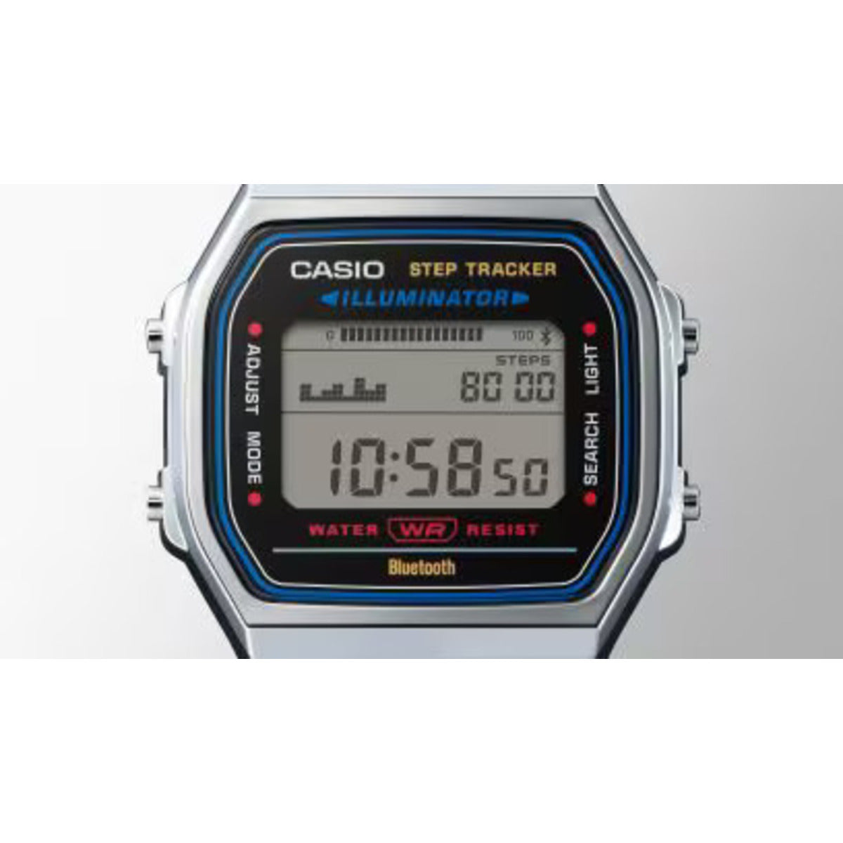CASIO VINTAGE ABL-100WE-2A Resin Digital Unisex Watch D444