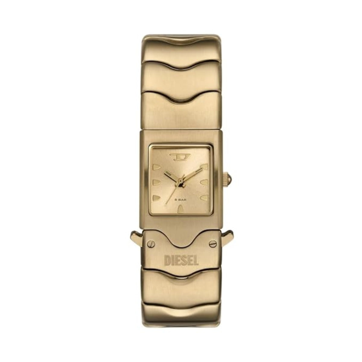 Diesel Analog Gold Dial Stainless Steel Men's Watch DZ2223