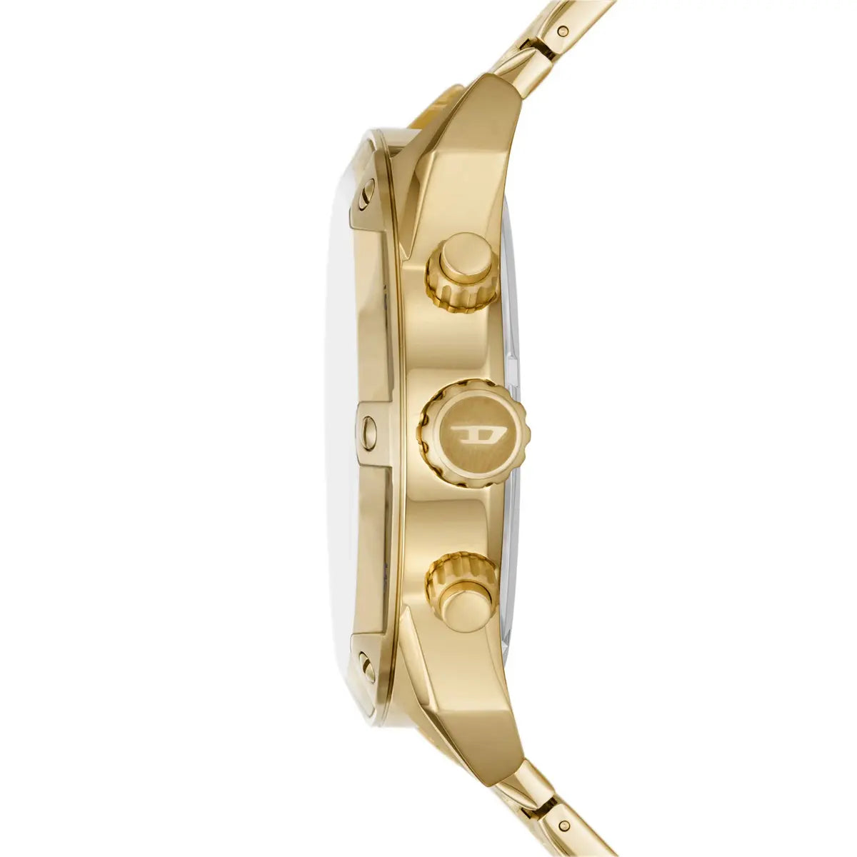 Diesel Chronograph Gold Dial Analog Men's Watch DZ4608