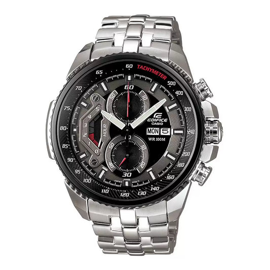 CASIO Edifice EF-558D-1AVDF Silver Chronograph - Men's Watch - ED436