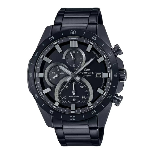 ED517 | CASIO Edifice Black Chronograph - Men's Watch