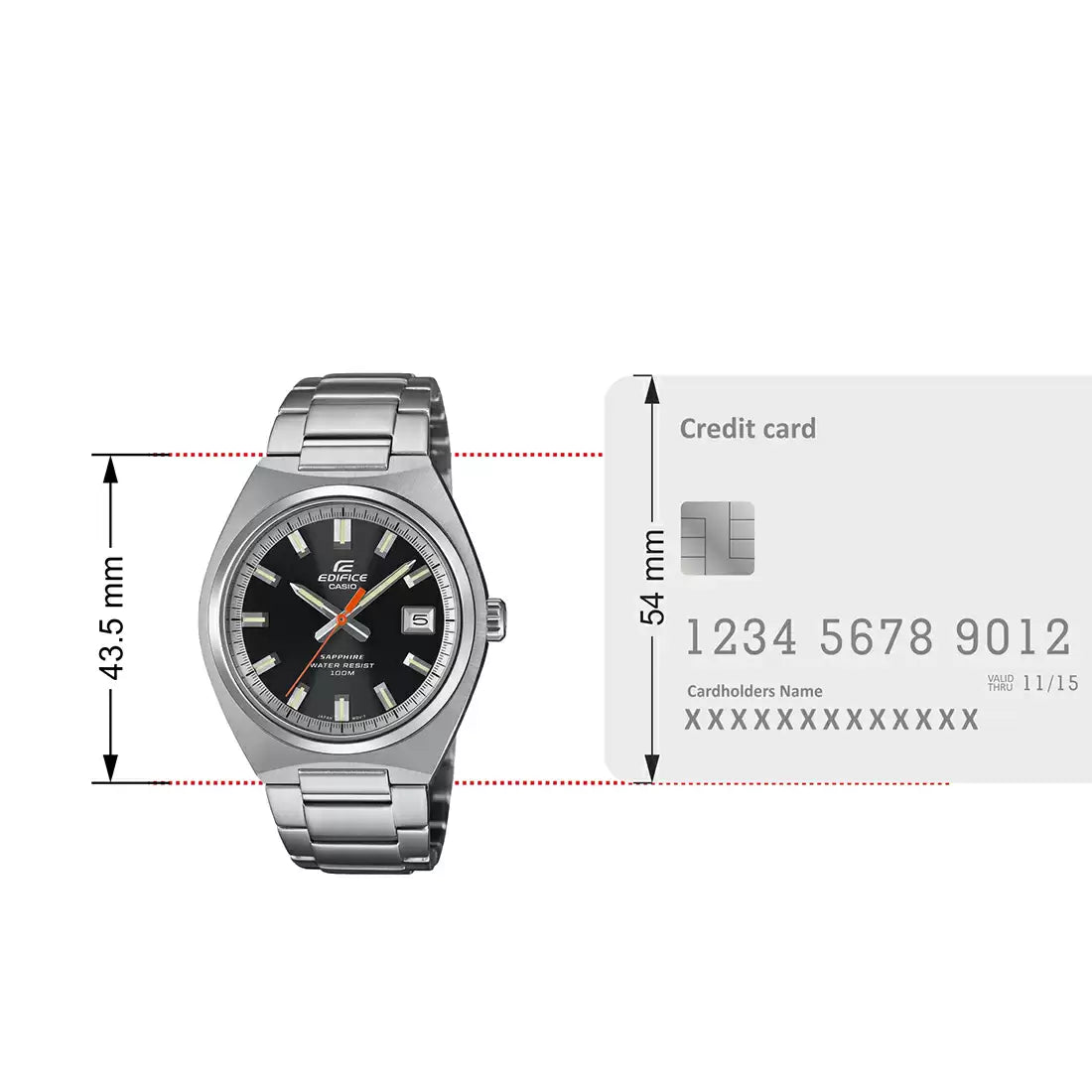 Casio ED652 EDIFICE EFB-109D-1AVDF Analog Men's Watch