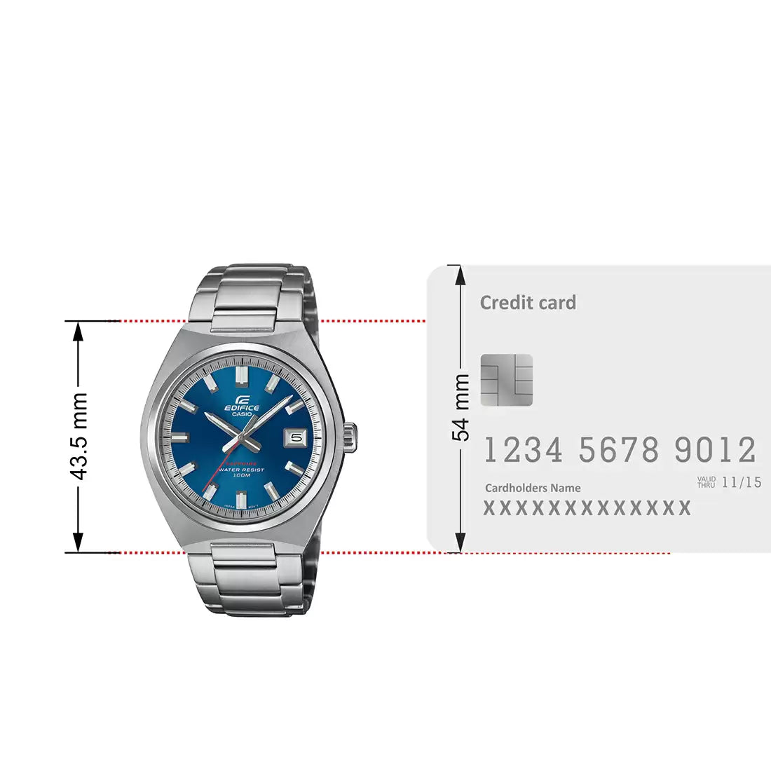 Casio ED653 EDIFICE EFB-109D-2AVDF Analog Men's Watch