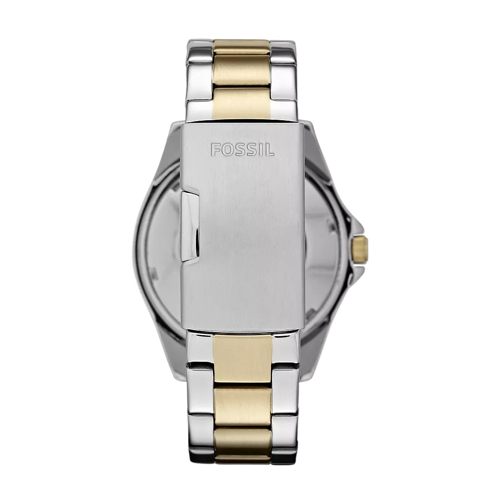 Fossil Riley Quartz Silver Dial Multi-Function Stainless Steel Women Watch ES3204