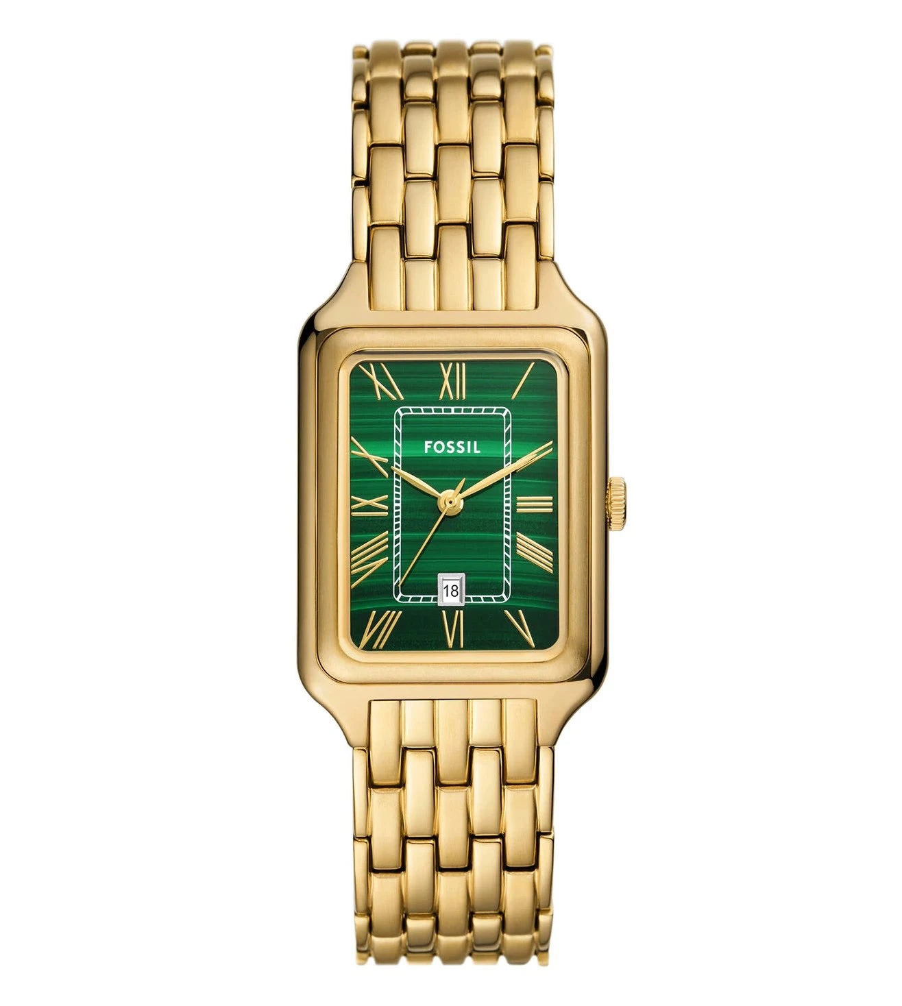 ES5341 FOSSIL 26mm Green Dial Raquel Analog Watch Women Sai Creations Watches