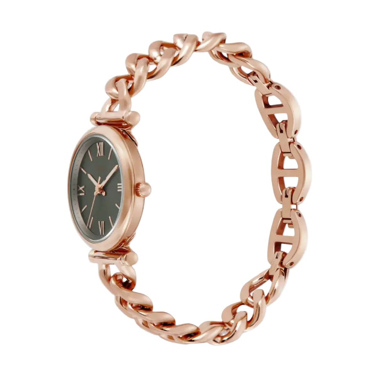 Fossil Carlie Quartz Grey Dial Analog Women's Watch With Bracelet ES5378SET