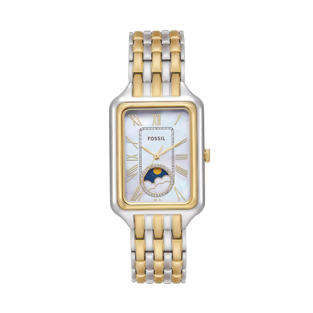 Fossil Raquel Quartz Mother Of Pearl Dial Analog Women's Watch ES5399