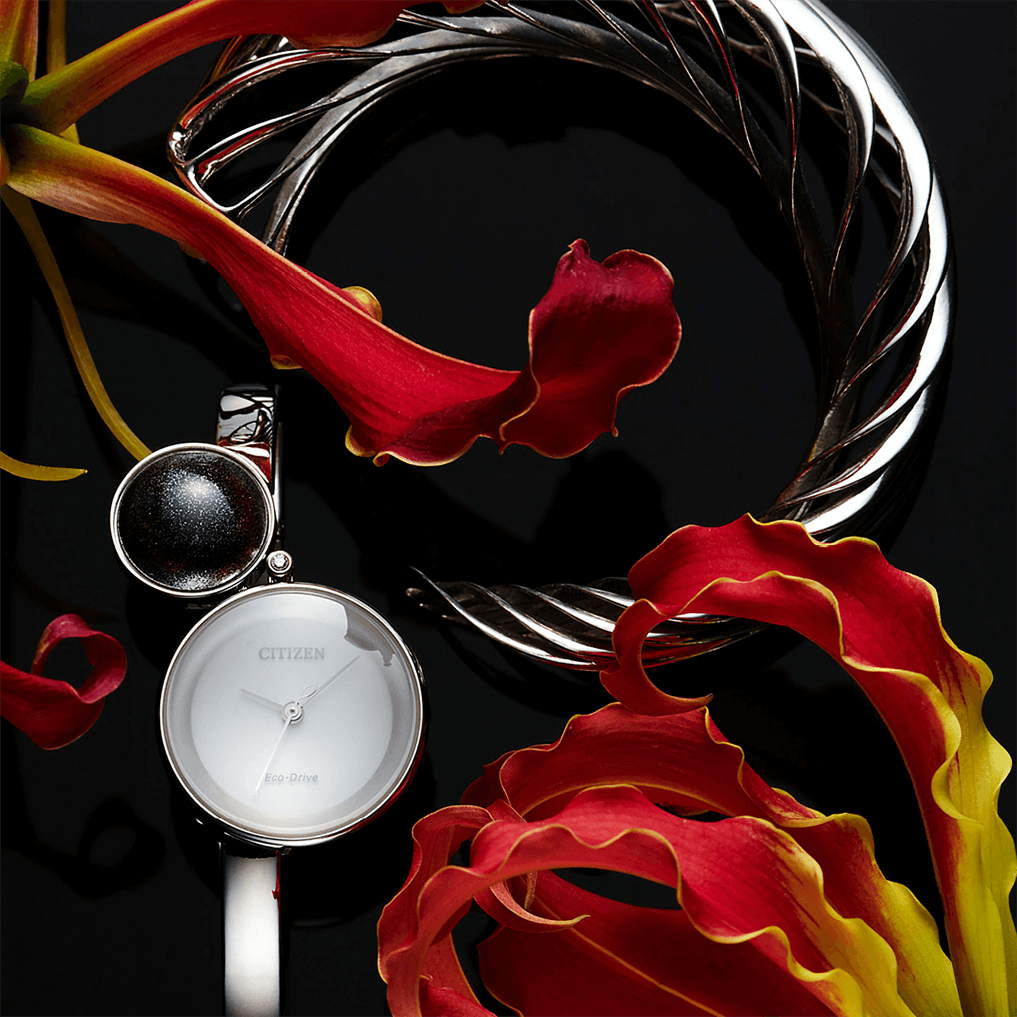 Citizen Eco-Drive White Dial Women's Watch EW5499-54A