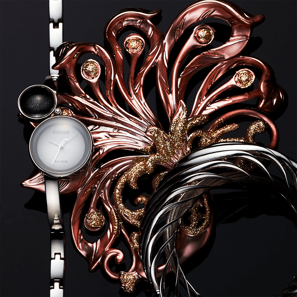 Citizen Eco-Drive White Dial Women's Watch EW5499-54A