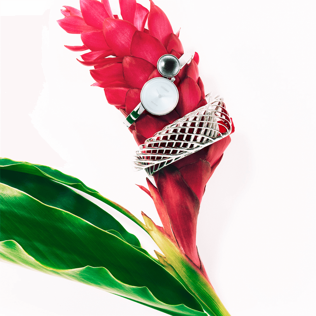 Citizen Eco-Drive White Dial Women's Watch EW5499-54A