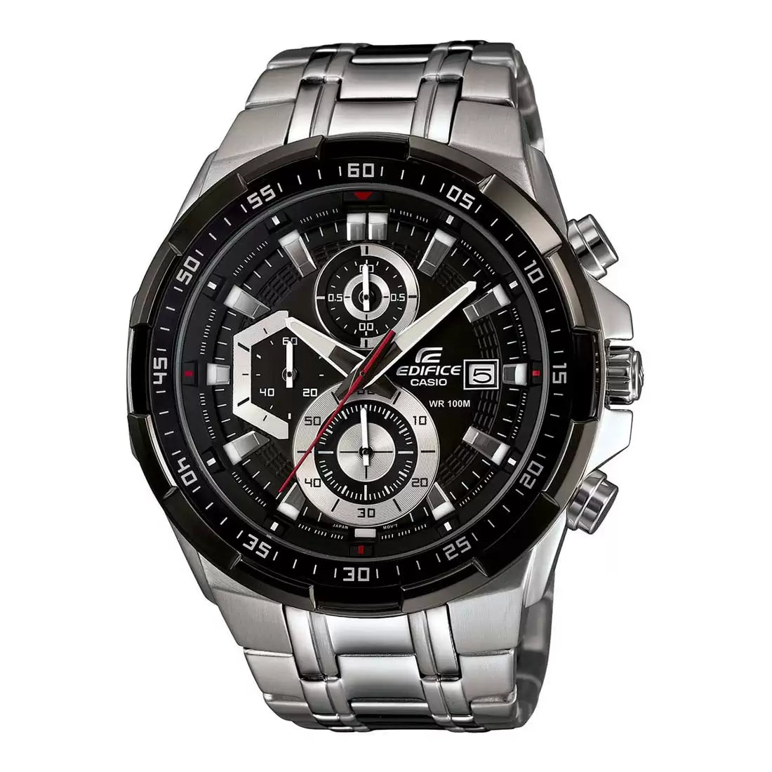 EX191 CASIO Edifice Silver Chronograph Men s Watch Sai Creations Watches