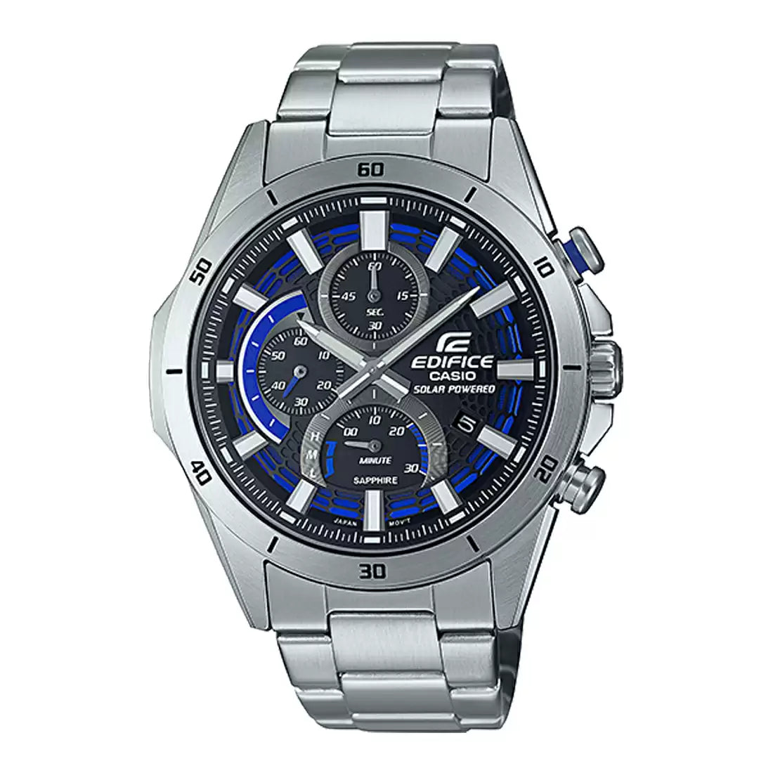 EX538 CASIO Edifice EFS S610D 1AVUDF Blue Chrono Watch Men Sai Creations Watches