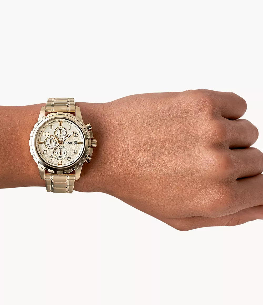 FS4867 Dean Men’s Gold-Tone Stainless Steel Chronograph Watch