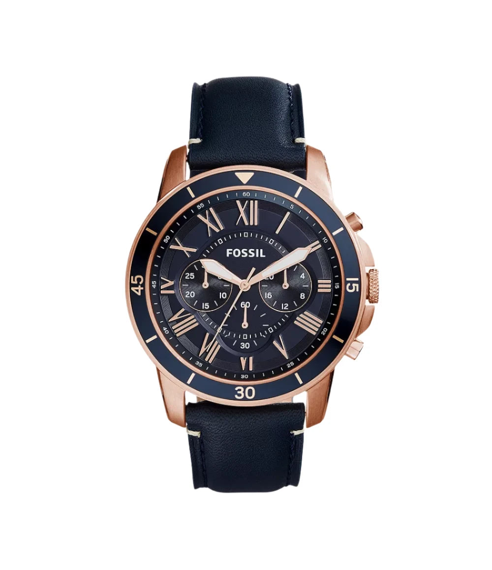 Fossil Grant Sport Chronograph Blue Dial Men's Watch - FS5237 Fossil Grant Sport Chronograph Blue Dial Men's Watch - FS5237