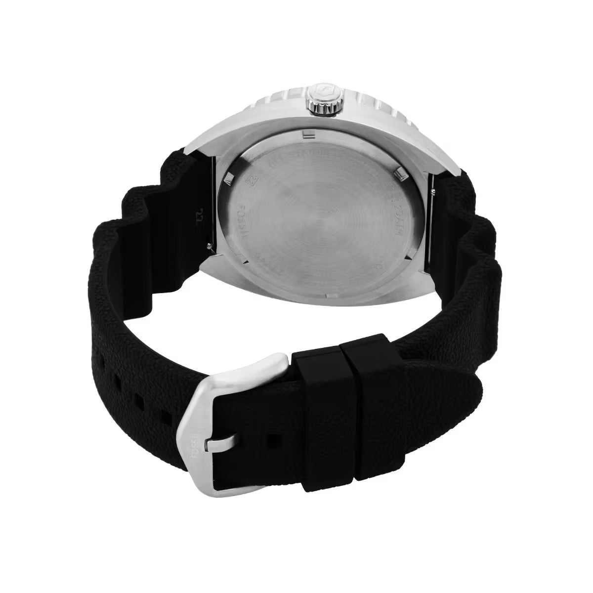 Fossil Breaker Quartz Black Dial With Date Analog Men's Watch FS6062