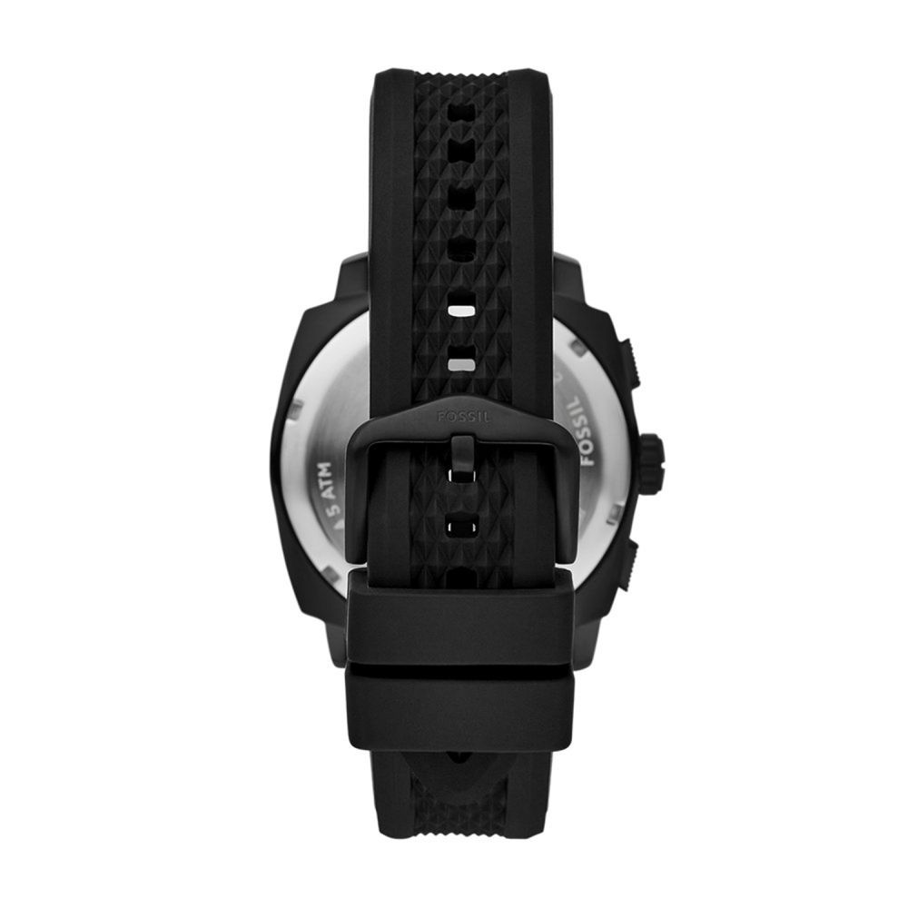 Fossil Machine Quartz Black Dial Analog Chronograph Men Watch FS6099
