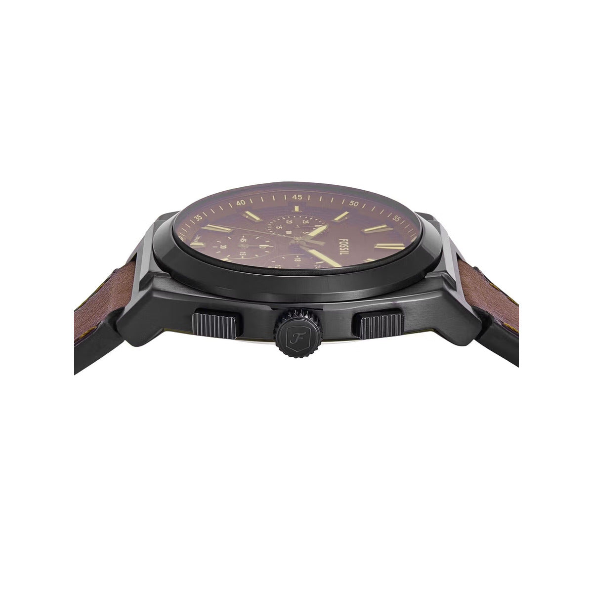 Fossil Everett Black Dial Analog Chronograph Men Watch FS6108