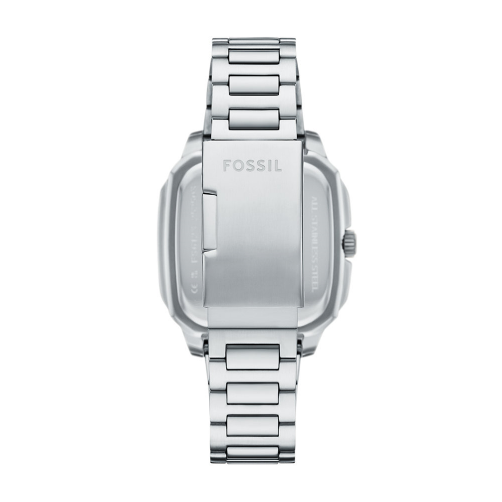 Fossil Crosby Blue Dial With Roman Number Stainless Steel Men's Watch FS6121