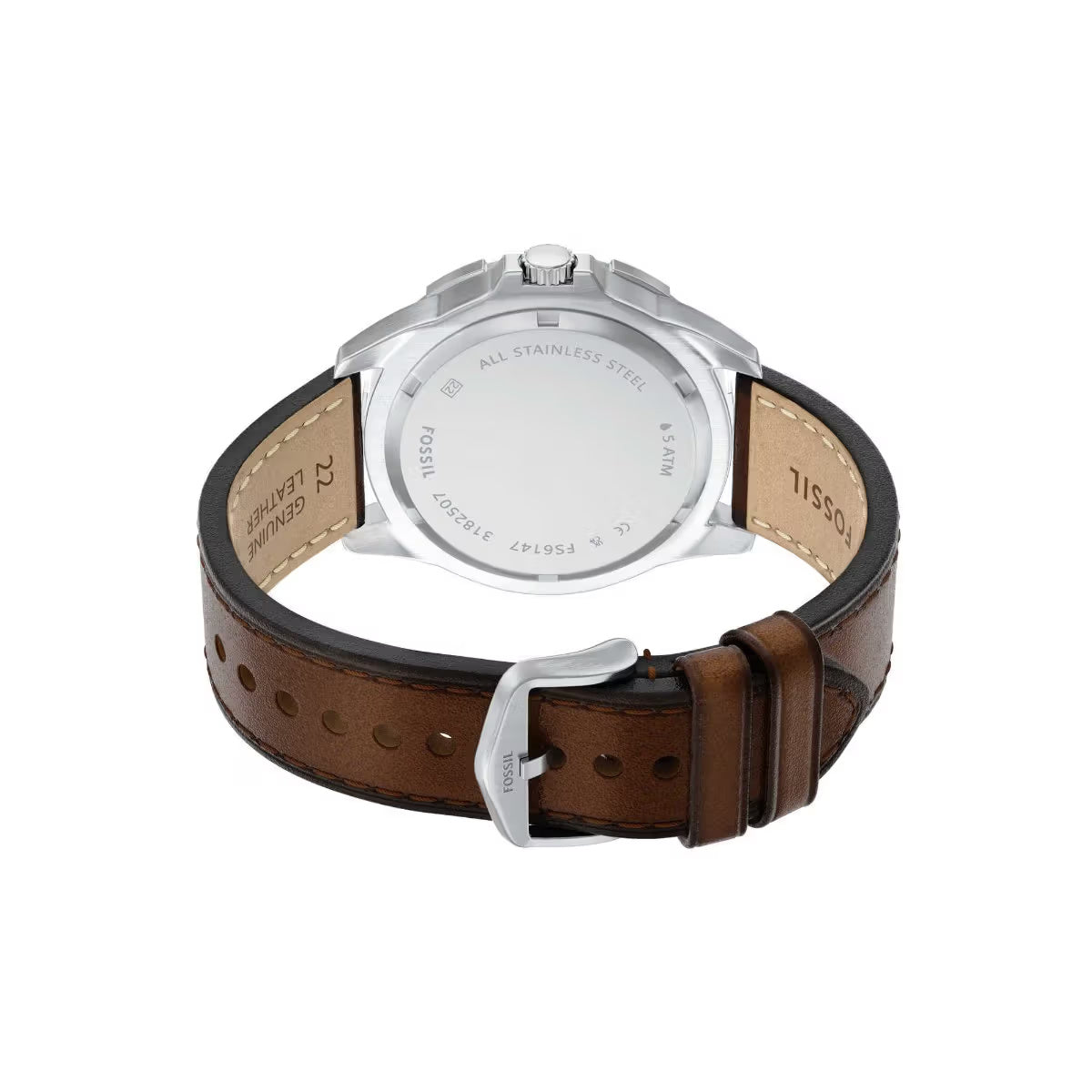 Fossil Garrett Quartz Green Dial Multi-Function Watch For Men FS6147