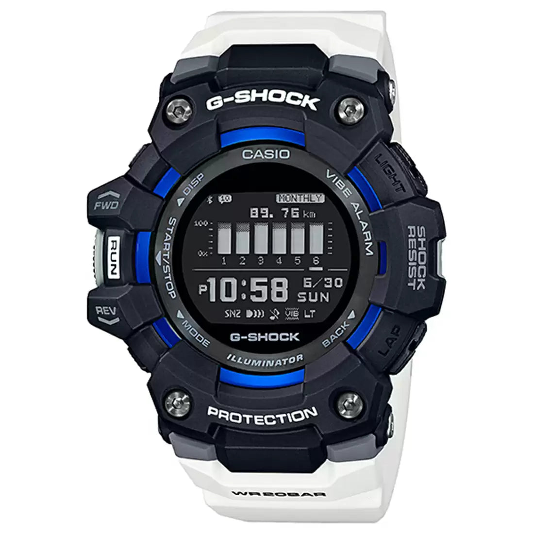 G1039 CASIO G-SHOCK White Digital Watch (Men)