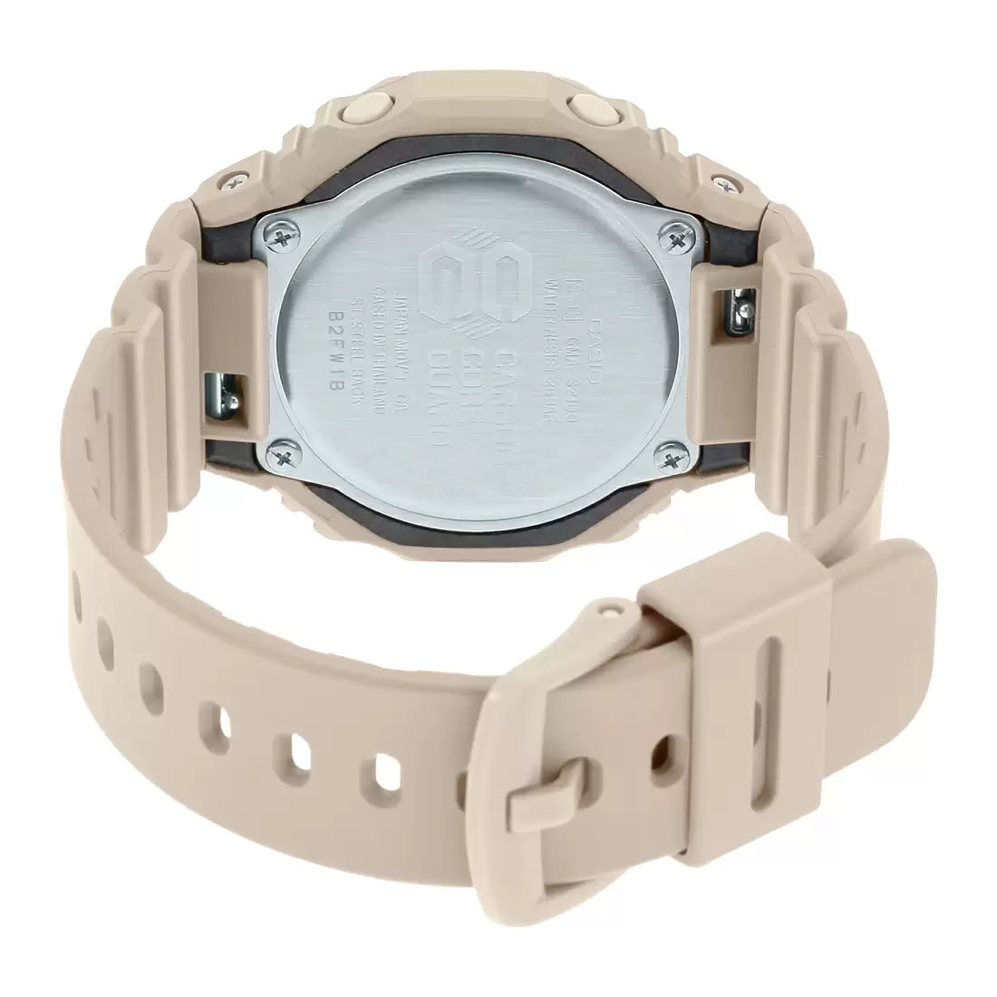 Casio G1109 G-SHOCK GMA-S2100-4ADR Beige Carbon Core Guard Women's Watch