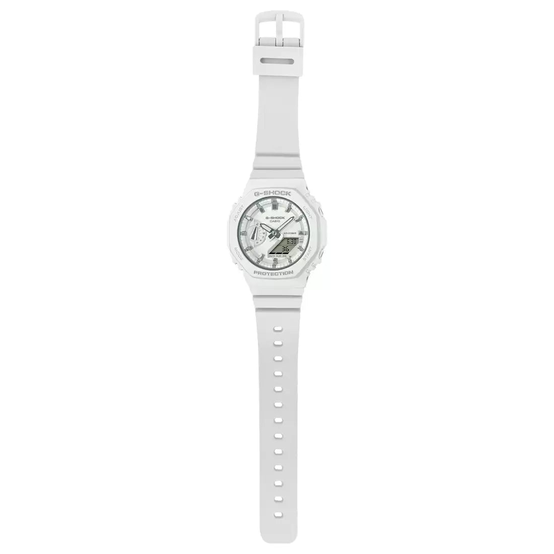 Casio G-SHOCK GMA-S2100-7ADR - G1110 White Carbon Core Guard - Women's Watch