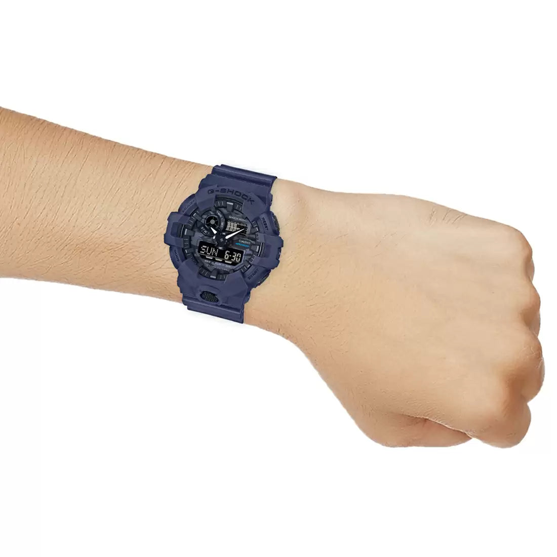 CASIO | G-Shock GA-700CA-2ADR- Blue Analog-Digital- Men's Watch G1210