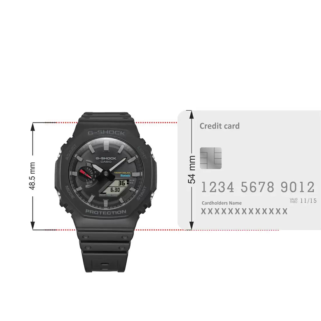 Casio G-SHOCK GA-B2100-1ADR - G1241 Bluetooth Connect Men's Watch