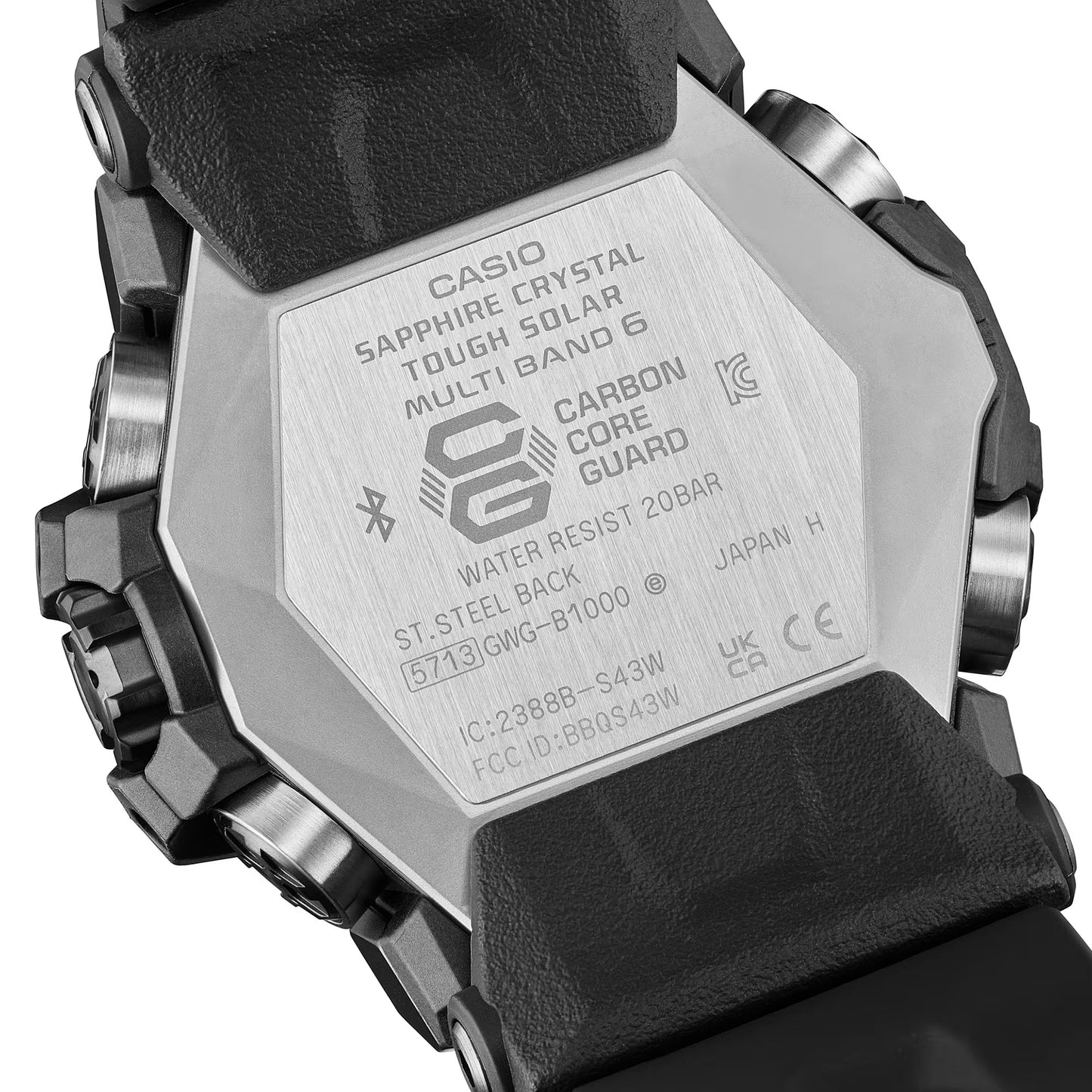 G1473 CASIO G-Shock LAND MUDMASTER GWG-B1000-1ADR Watch (Men)