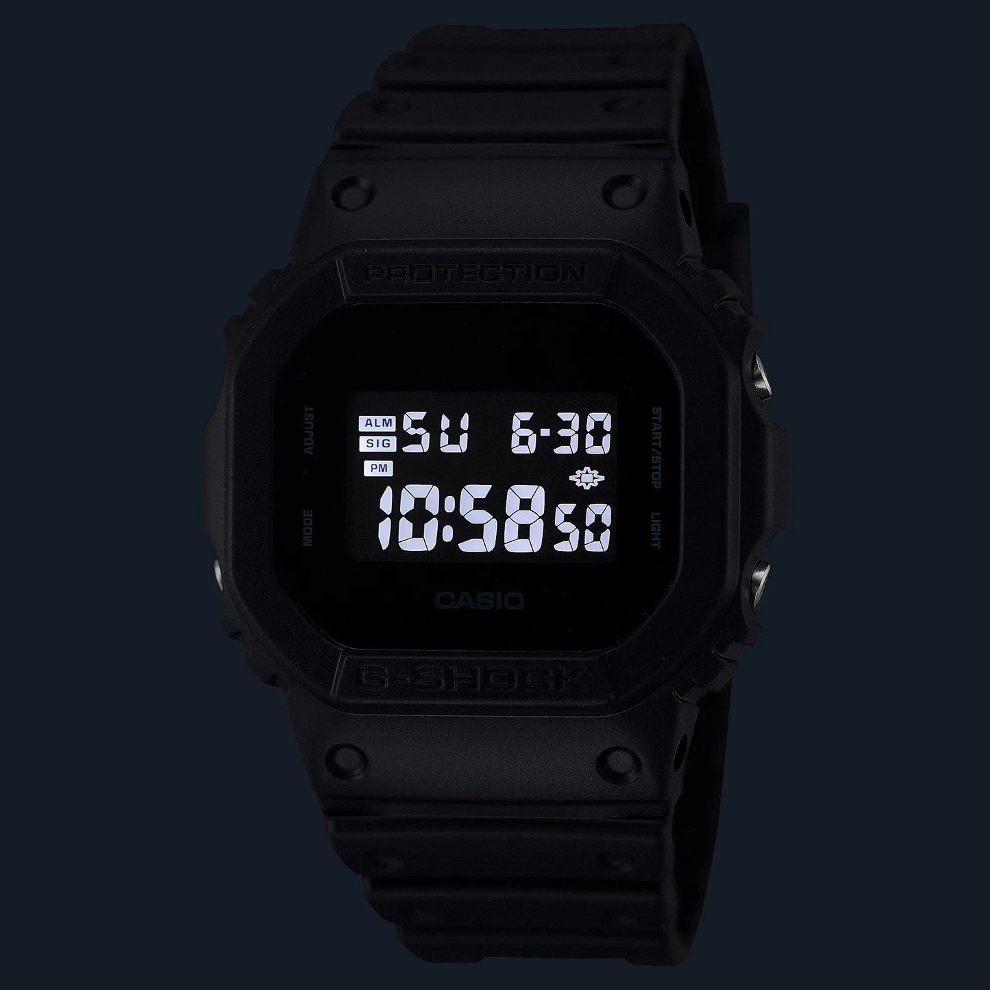 G1513 CASIO | G-Shock DW-5600UBB-1DR Digital Black Watch (Men)