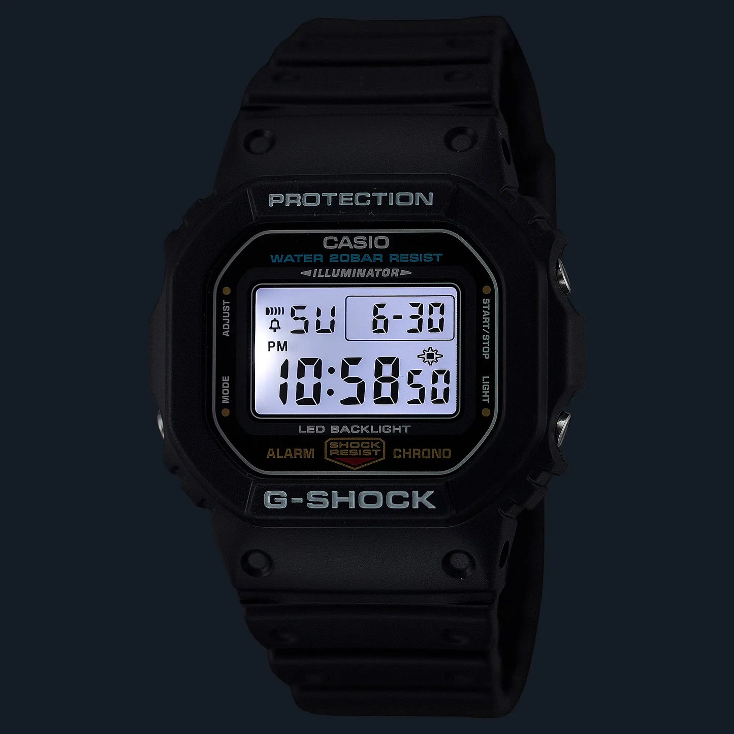 G1514 CASIO | G-Shock DW-5600UE-1DR Digital Black Watch (Men)
