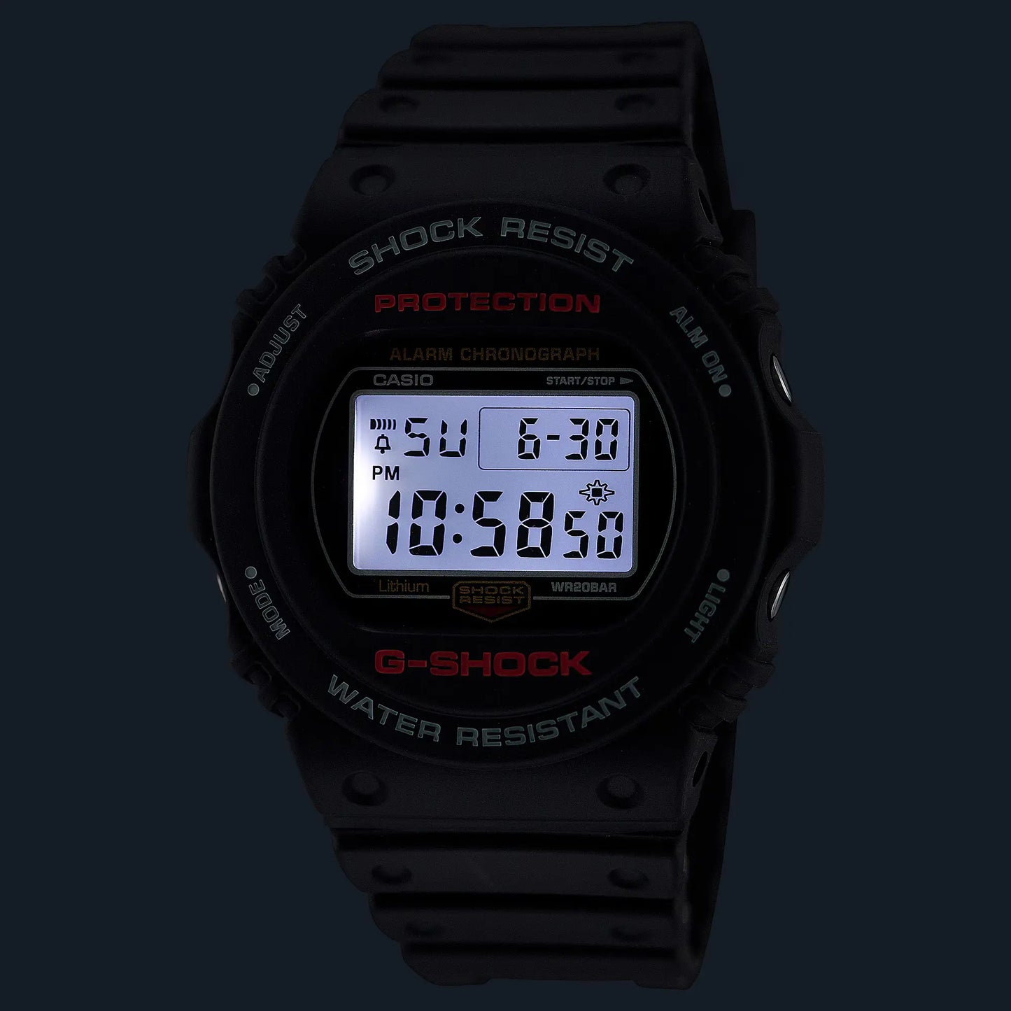G1517 CASIO | G-Shock DW-5750UE-1DR Digital Watch (Men)