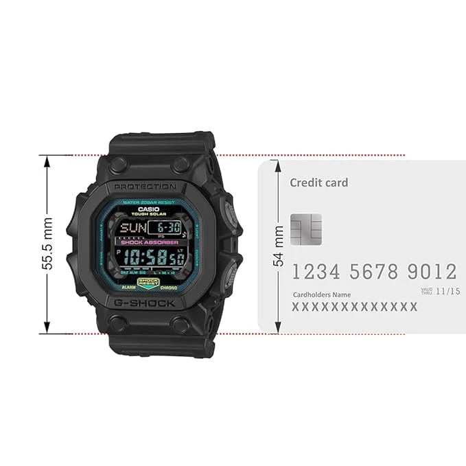 CASIO G-Shock GX-56MF-1DR Black Digital Watch (Men) - G1565