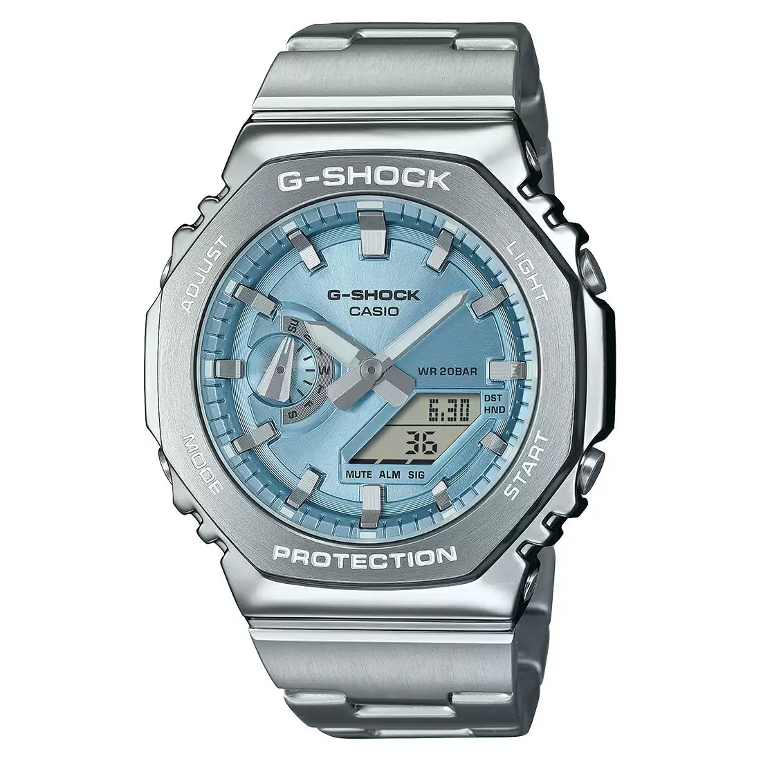 CASIO G1613 G SHOCK GM 2110D 2ADR Sky Blue Men s Watch Sai Creations Watches