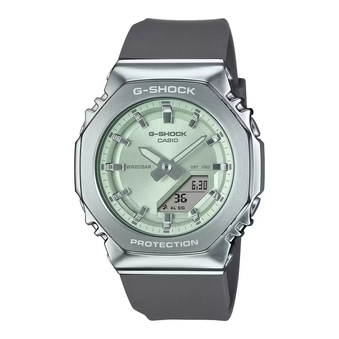 Stainless Steel G Shock 2110 Grey Casio G-Shock G-Steel Men's
