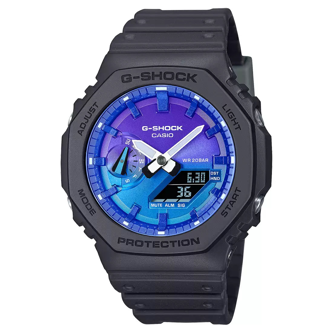 Casio G-SHOCK GA-2100FL-1ADR - G1650 Analog-Digital