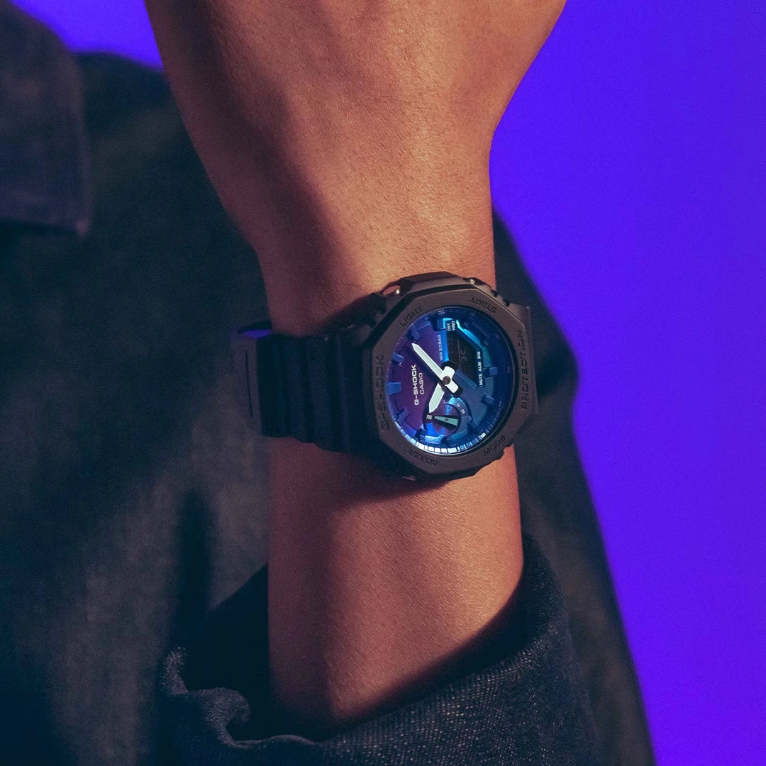 Casio G-SHOCK GA-2100FL-1ADR - G1650 Analog-Digital