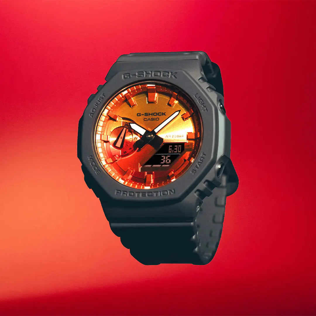 Casio G-SHOCK GA-2100FL-8ADR - G1651 Analog-Digital